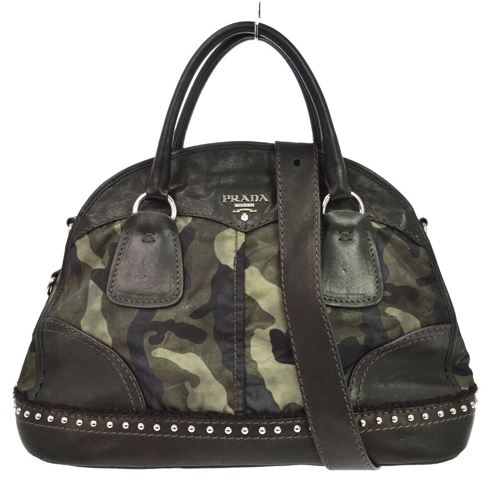 Prada Camouflage Tessuto Large